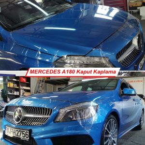 Kaput Kaplama, mercedes-A-180 kaput kaplama, Kaput filmi, Kaput Koruma